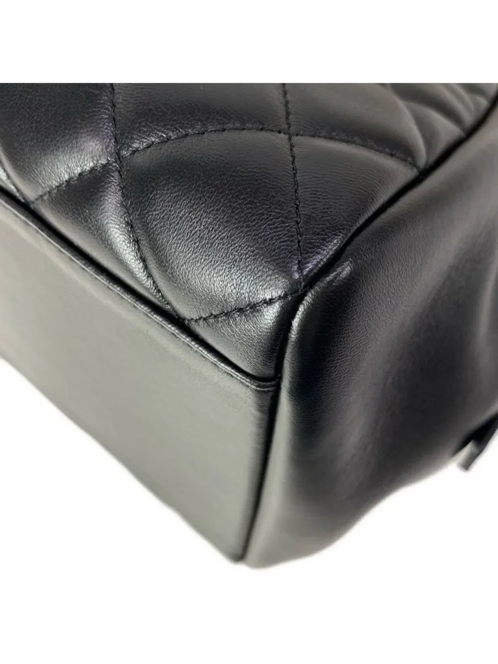 Chanel Shoulder Bag Small Black Lambskin